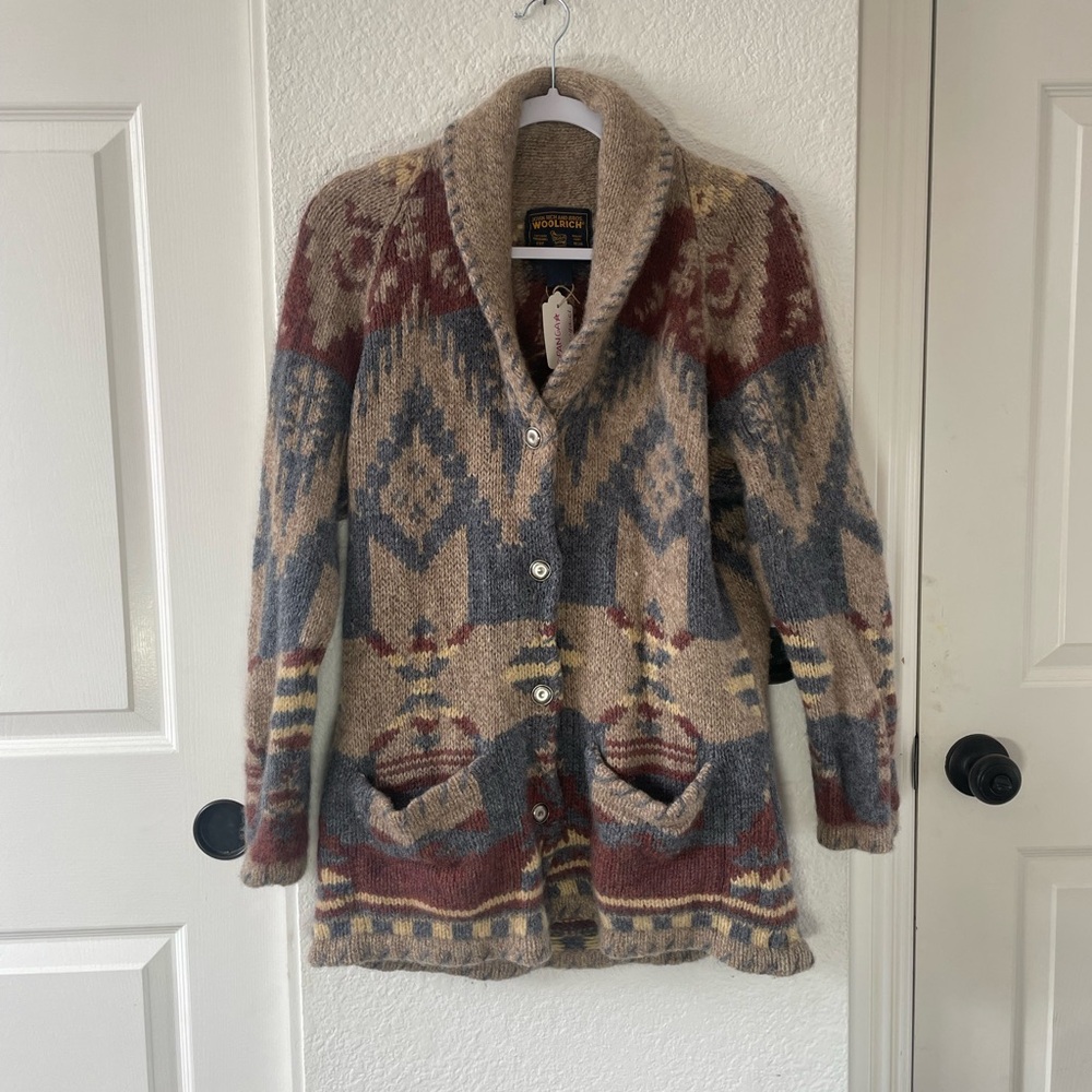 Pendleton Multicolor Wool Cardigan